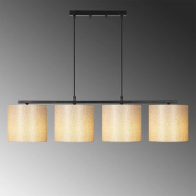 Chandelier Valiz – Preto e Creme – 110 x 25 cm