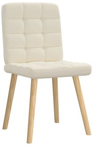 Cadeiras de jantar 2 pcs linho