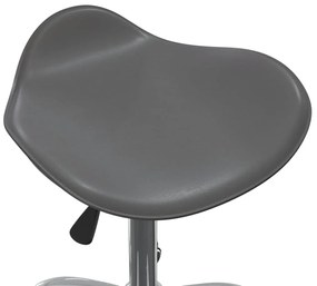 Banco de salão/spa couro artificial cinzento