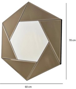 Espelho Status – Bronze – 60x70 cm