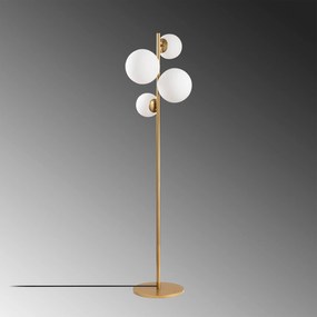 Candeeiro de Pé Fazli – Dourado – 33 x 33 x 162 cm