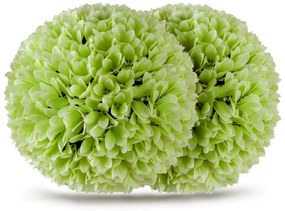 Conjunto de 2 bolas de plantas artificiais 28 CM Bolas decorativas Decoração interior e exterior com proteção solar Verde
