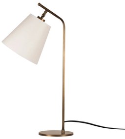Candeeiro de Mesa Salihini – Branco – 16 x 28 cm