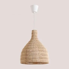Lâmpada De Teto Para Exterior Em Rattan Markle Natural - Sklum