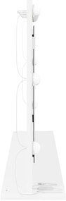 Espelho de maquilhagem com Luzes LED Branco 100x55x18 cm