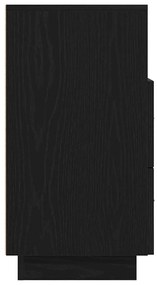 Mesas de cabeceira 2 pcs com 2 gavetas 36x36x68 cm preto