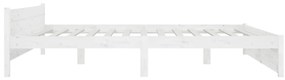 Estrutura cama c/ gavetas 180x200 cm tamanho Super King branco