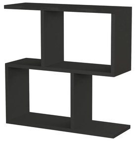Estante City – Nogueira e Branco – 184,6 x 170 x 24,2 cm