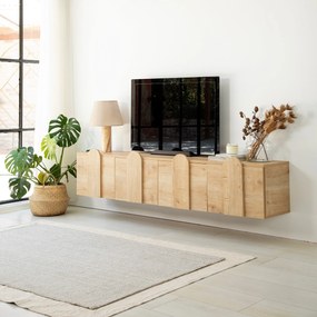 Móvel TV Network – Carvalho – 180x35x35 cm