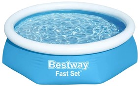 Piscina insuflável redonda Fast Set 244x66 cm 57265