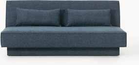 Sofá-cama em bouclé com arrumação David (2 lugares)