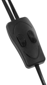 Candeeiro de pé LED regulável 23 W