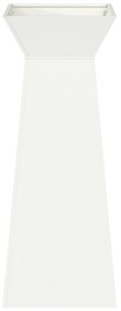 Suporte para Plantas Branco Metal 40 x 40 x 101 cm