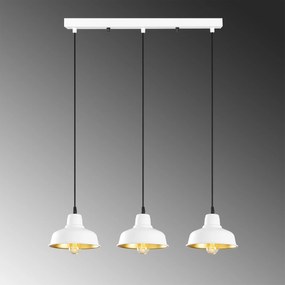 Candeeiro de Teto Berceste – Branco – 59 x 19 cm