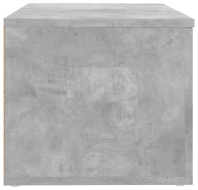 Móvel de TV 80x34x30 cm derivados de madeira cinzento cimento