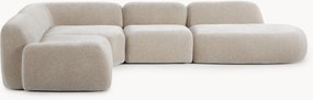 Sofá de canto modular XL com chaise longue Wolke