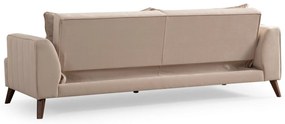Sofá de 3 Lugares Buhara – Ecru – 100x78x220 cm