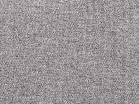 Painel divisor de secretária cinzento claro 72 x 40 cm WALLY Beliani