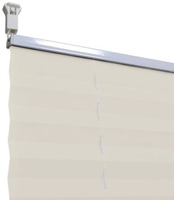 240617 Plisse Blind 40x100cm Creme