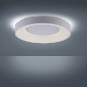 Candeeiro de tecto moderno branco LED regulável em 3 níveis - STEFFIE Moderno