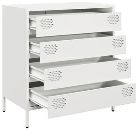 Aparador 68x39x73,5 cm aço laminado a frio branco