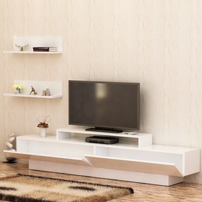 Móvel TV Lucca – Branco – 180x40x31 cm