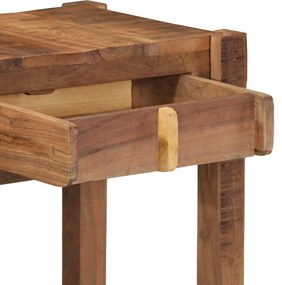 Mesa de Console 107x33x76 cm Madeira Recuperada