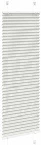 Cinzento Luz Plissada Cega 40x150 cm Largura Tecido 39,4 cm