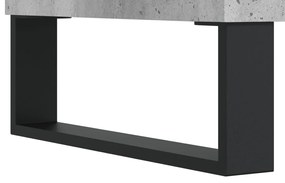 Mesa de centro 100x50x45 cm derivados madeira cinzento cimento