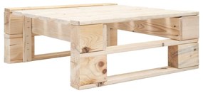 vidaXL Otomana de paletes para jardim madeira