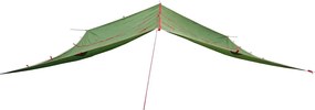 Lona de campismo 420x440 cm impermeável verde