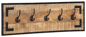 Bengaleiros 2 pcs 80x8x25 cm madeira mangueira maciça áspera