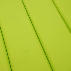 Almofadão p/ espreguiçadeira tecido oxford verde brilhante