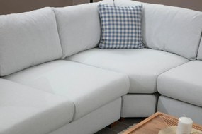 Sofá de Canto Loop - Branco - 282 x 322 cm