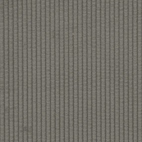 Chaise lounge com almofada tecido corduroy cinzento claro