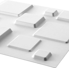 Painéis de parede 3D Squares 12 pcs GA-WA09