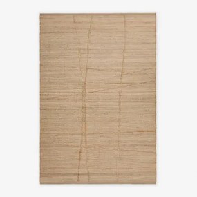Alfombra Retangular Em Juta E Algodão Emeline Beige Semoline & 200 X 300 Cm - Sklum