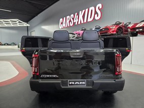 Carrinha Infantil bateria Dodge RAM 12V, Rodas EVA preto