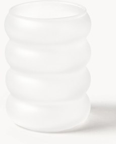 Copos em vidro borossilicato artesanais Bubbly, conjunto de 4