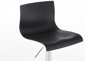 Banco de bar Hoover 39 x 84-104 x 36 cm Preto