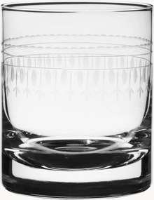 Copos de uísque em cristal artesanal Ovals, conjunto de 2