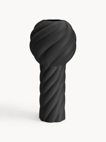 Jarra de cerâmica pintado à mão Twist Pillar, Alt 34 cm