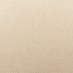 Bancos de bar 2 pcs tecido cor creme