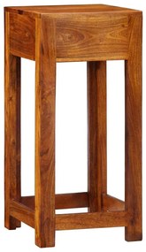 Estante para Telefone vidaXL 35x35x75 cm em Madeira Sólida de Acácia