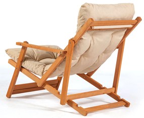 Conjunto de Mesa e Cadeiras My007 – Castanho e Creme – 40x81x50 cm | T