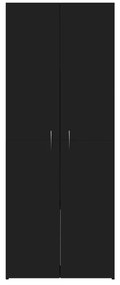 Arquivador 60x32x153 cm derivados de madeira preto