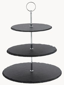 Suporte de servir com andares em ardósia Cooper