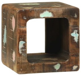 Unidade de TV 36x36x30 cm em Madeira Maciça Recuperada