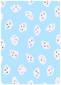 Tapete estampado 160x230 cm tecido multicor