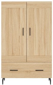 Armário alto derivados de madeira 69,5x31x115cm carvalho sonoma